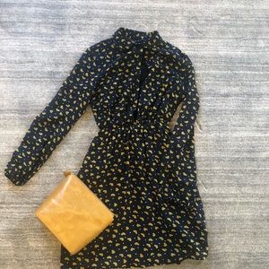 Zara navy dress size XS